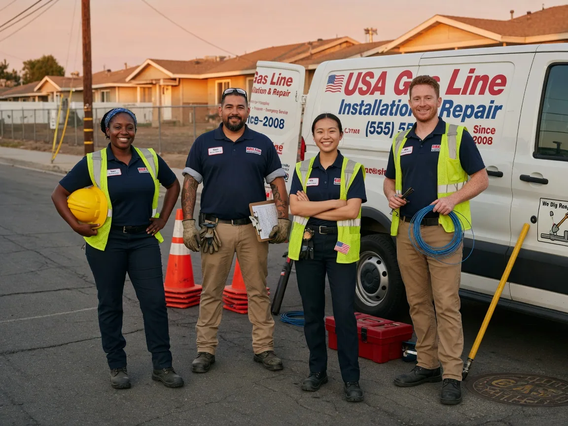 Gas Line Installation company in Highland, MD